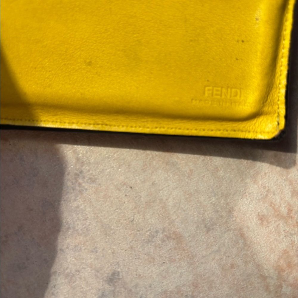 Fendi ff Monogram Bifold Wallet credit card id purse accessory logo checkbook - Picture 5 of 5